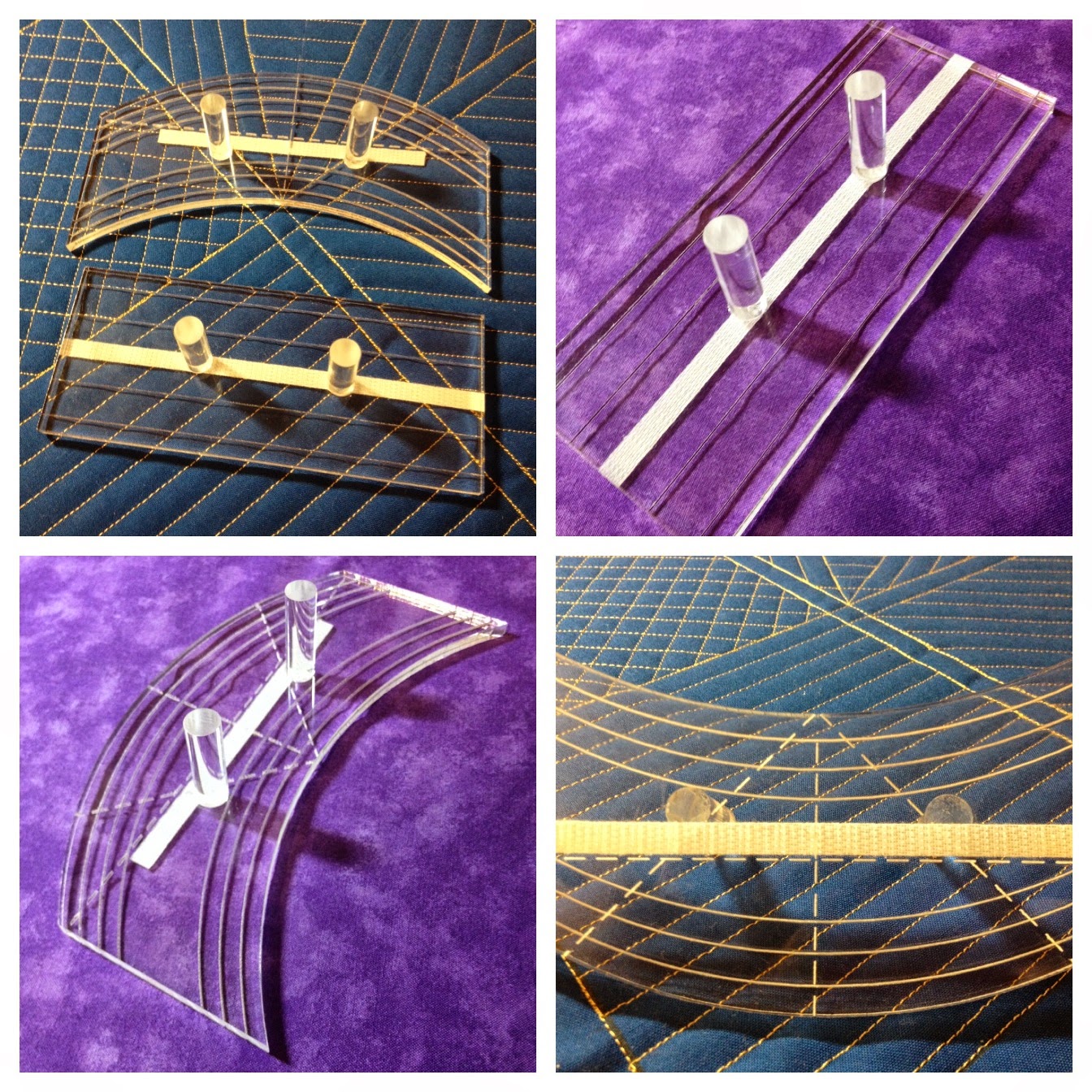 Living Water Quilter, LLC Domestic Machine Ruler Work