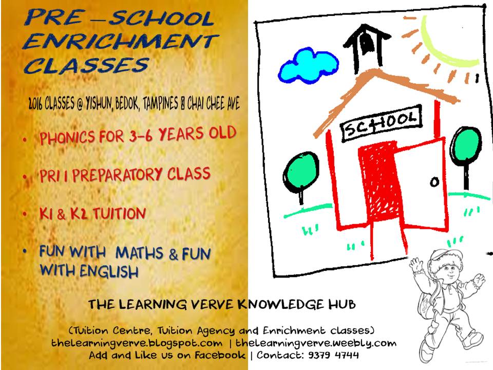 the learning verve knowledge hub pre school enrichment tuition flyers for tuition classes