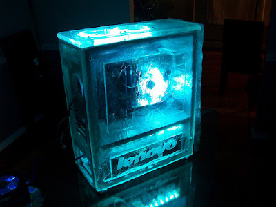Lenovo K320 case modd Ice Series  image