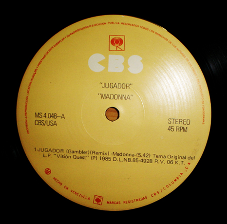Madonna Gambler Extended Dance Mix Madonna Gambler Extended Dance Mix