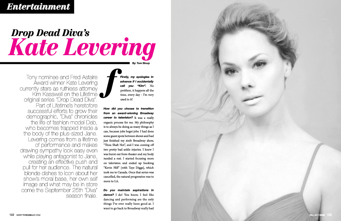 WTYWtD: Drop Dead Diva’s Kate Levering