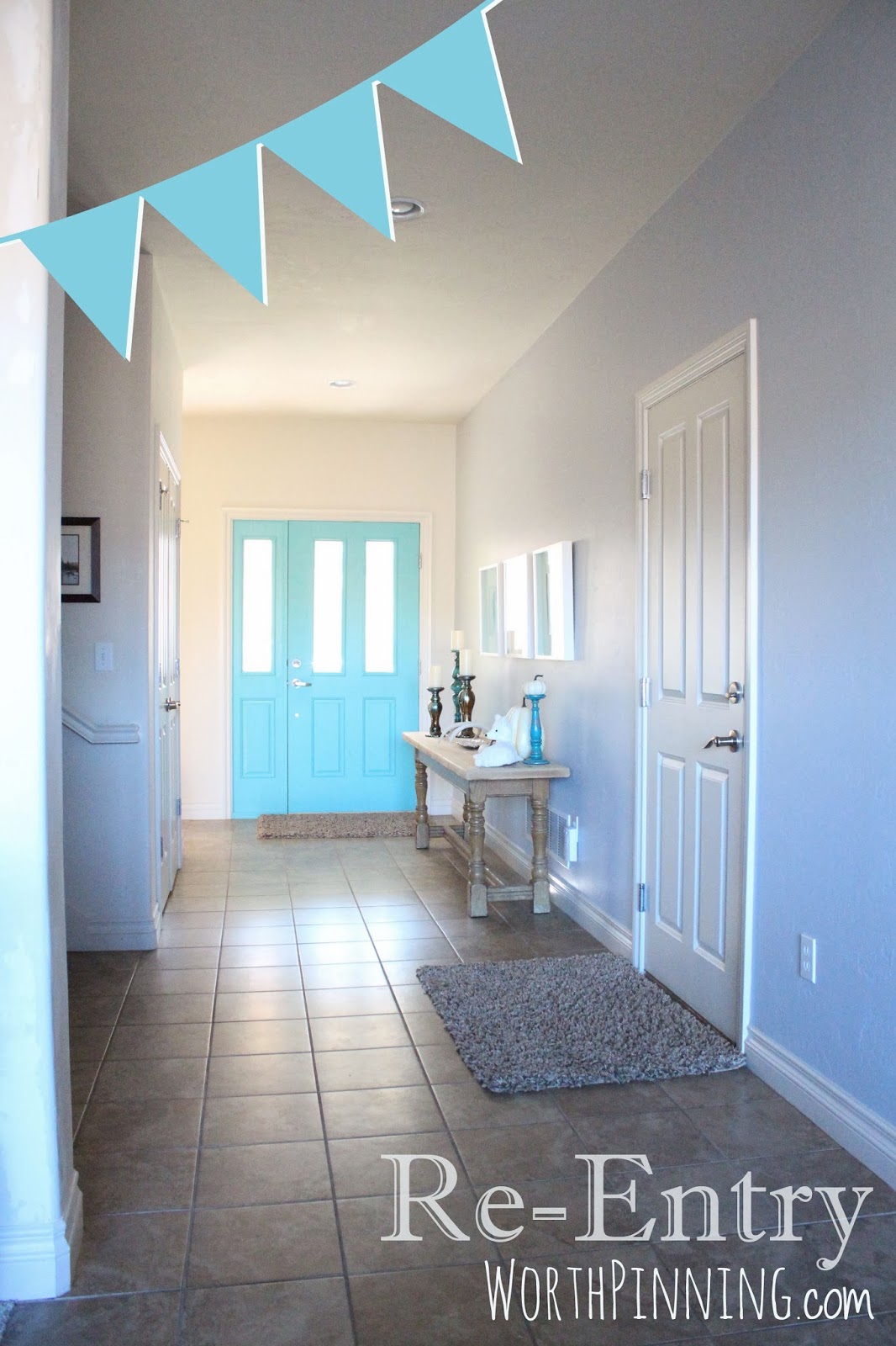 Worth Pinning ReEntry redoing the accent wall