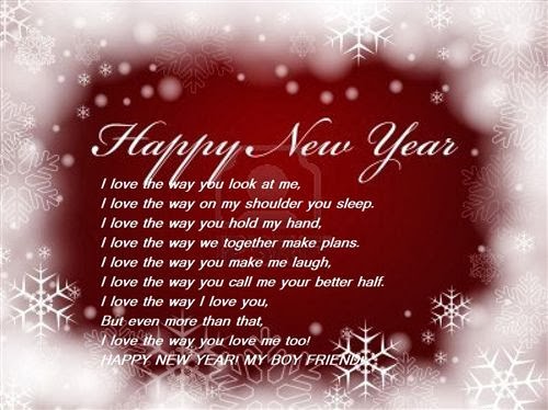 Lovely Happy New Year Poems For Boyfriend 2015
