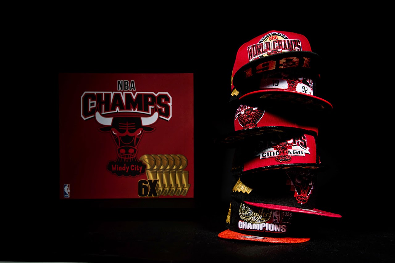 New Era Chicago Bulls Six Championship Collector Pack - Planet of the Sanquon