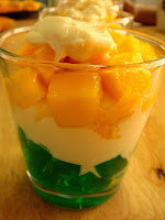 Mango Pandan Verrines