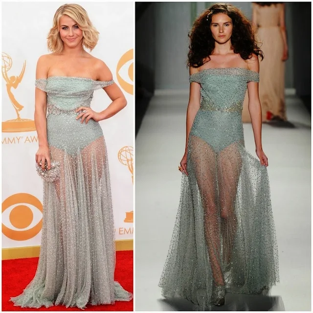 Julianne Hough in Jenny Packham – 2013 Emmy Awards