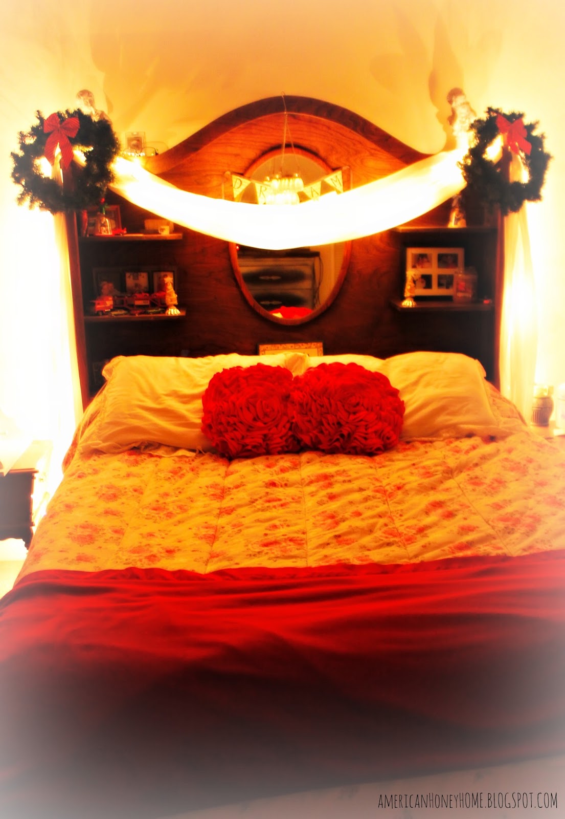 American Honey Home My Christmas Bedroom