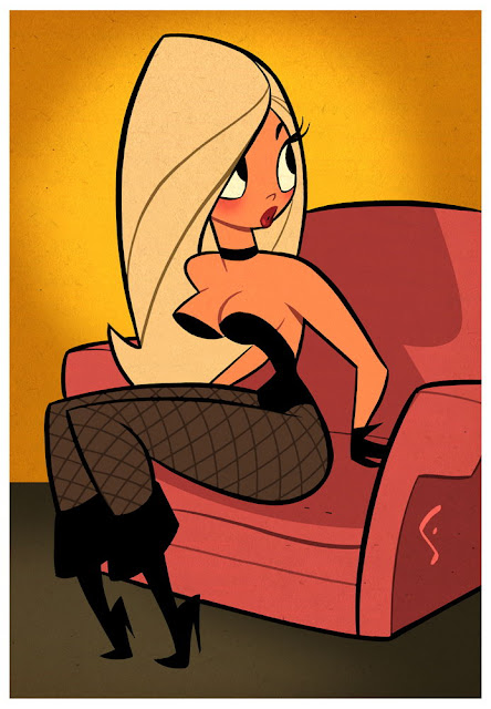 Cartoon Girls by Shane Glines