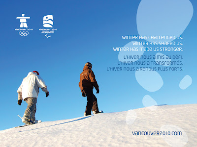 Free Vancouver 2010 Olympic Winter Games PowerPoint Background 6