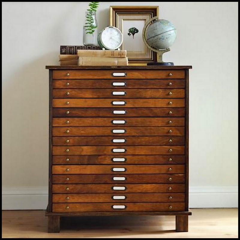 Dollar Store Crafter Turn A Dresser Into Mock Filing
