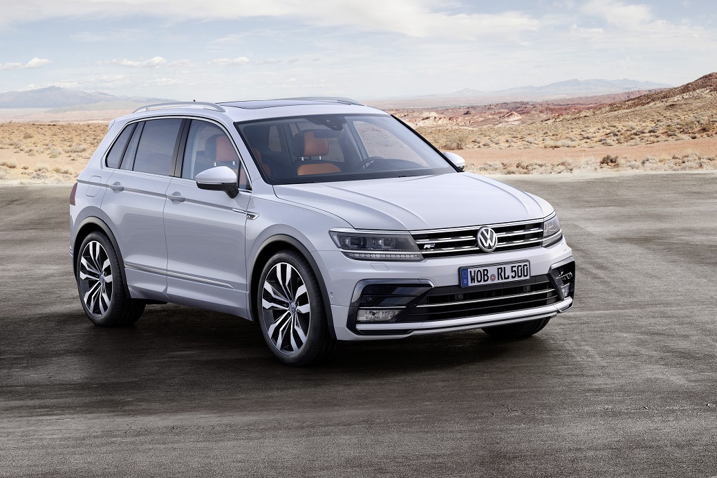 Modellauto News: VW Tiguan – Neuer VW Tiguan feiert Weltpremiere auf der  IAA 2015