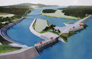 China was going to build a giant dam in Myanmar