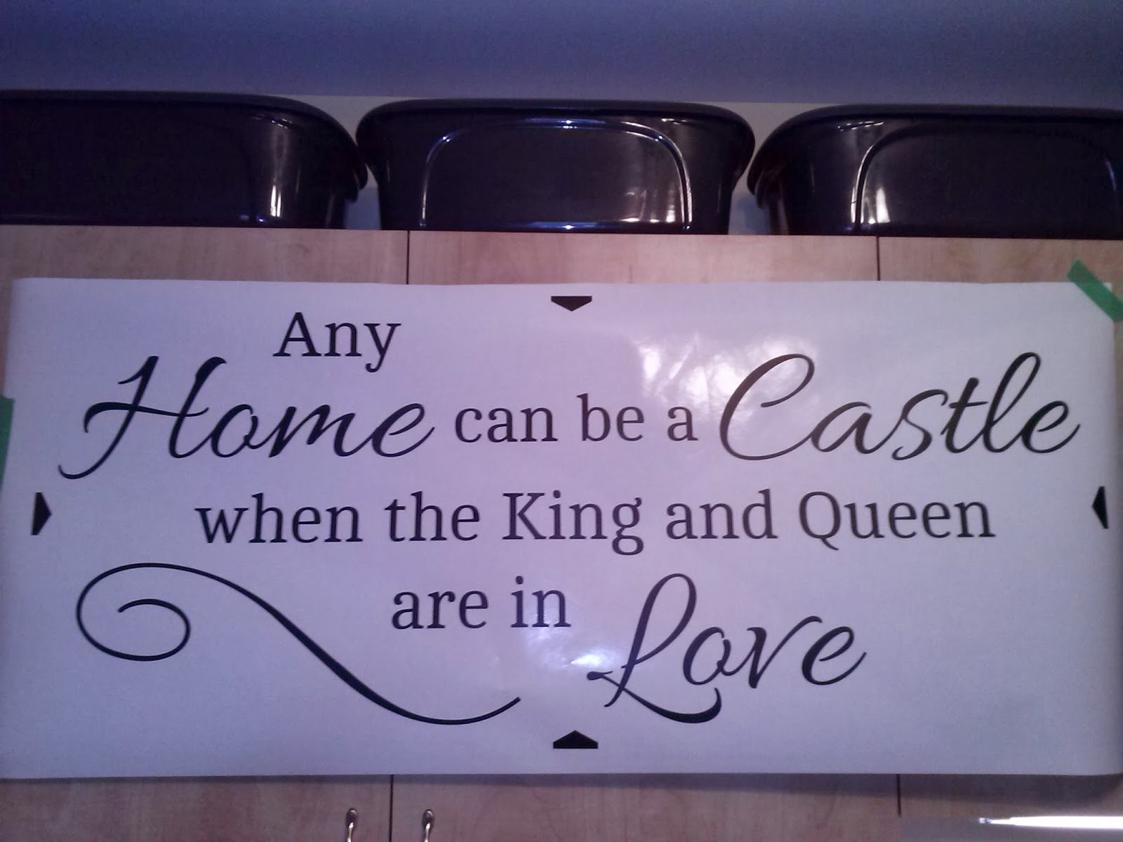 Any Home can be a castle when the king and queen are in love