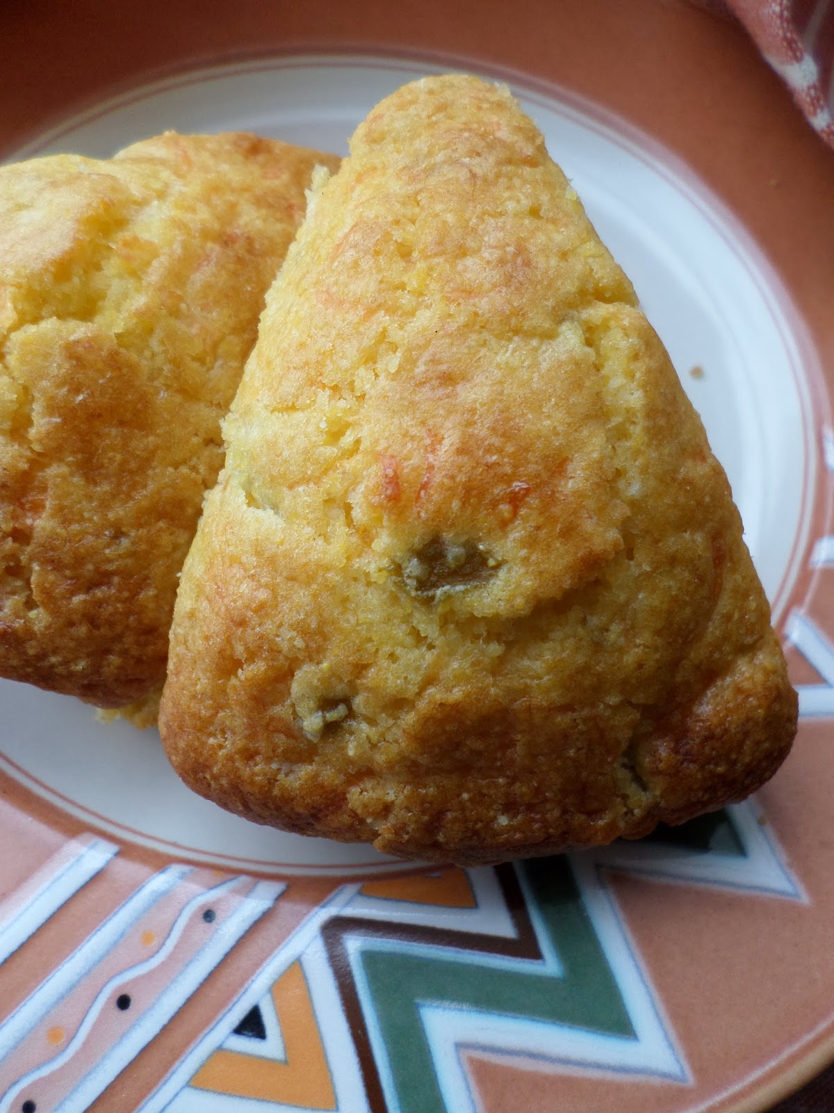 Cheddar and Green Chili Corn Muffins Turnips 2 Tangerines