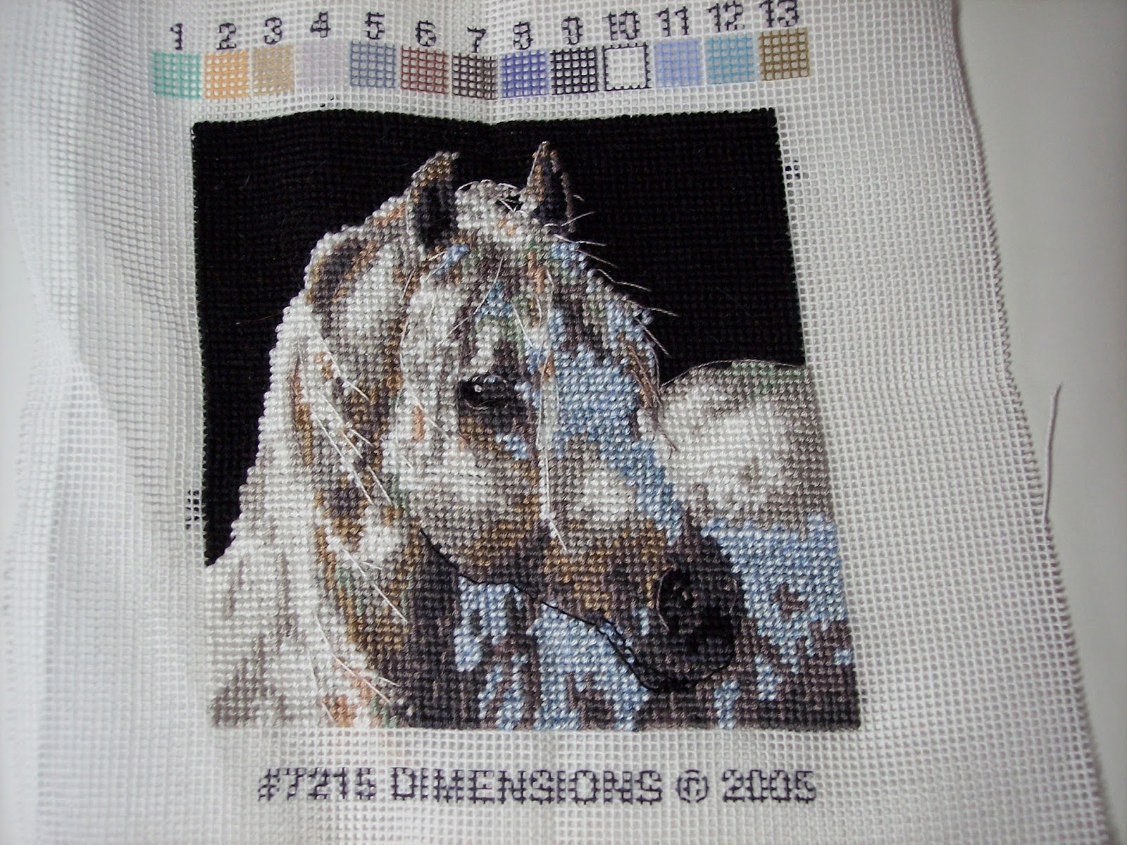 The Happy Stitcher FINISHED!! A WIZARD'S VIEW!