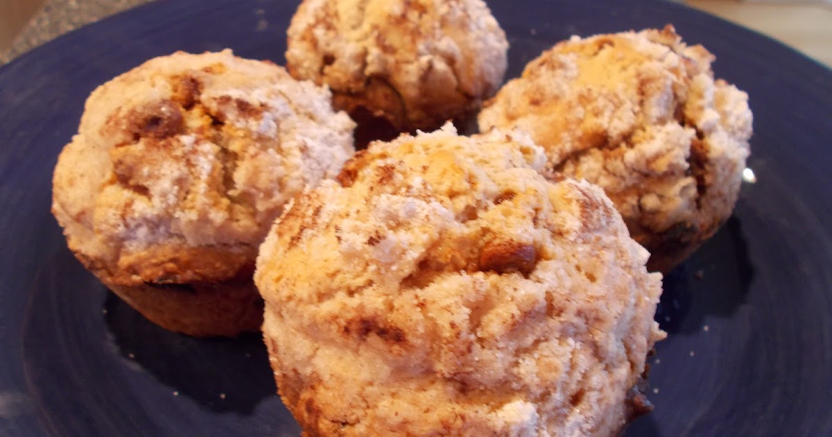 Dawn's Blogalicious Cinnamon Muffins w/ Crumb Topping