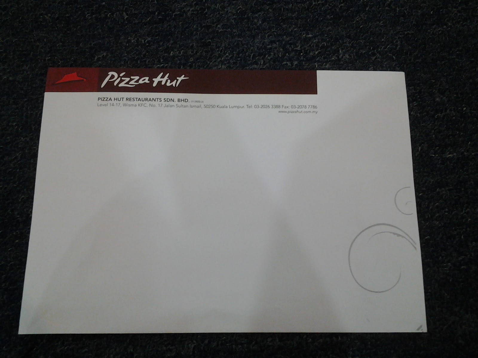Thesis Hidup Thank you, Pizza Hut!