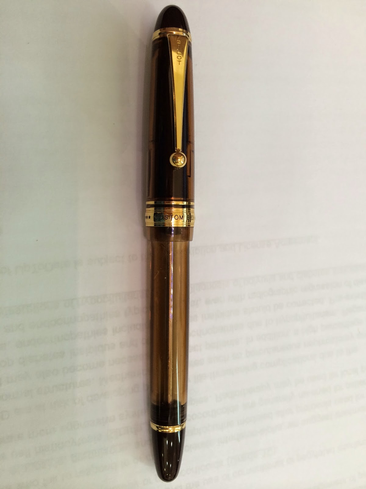 The Pen Fifteen Club Review Pilot Custom 823