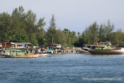 Perkampungan nelayan Rumah air
