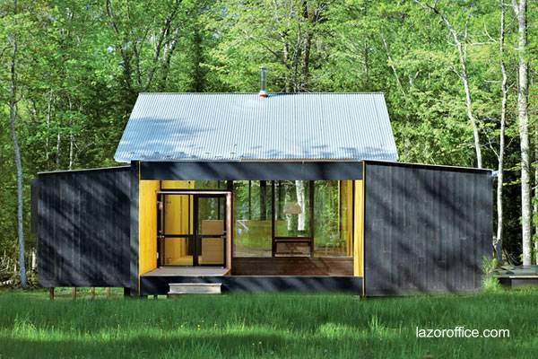 Arquitectura de casas: diseños y modelos de cabañas y cabinas.