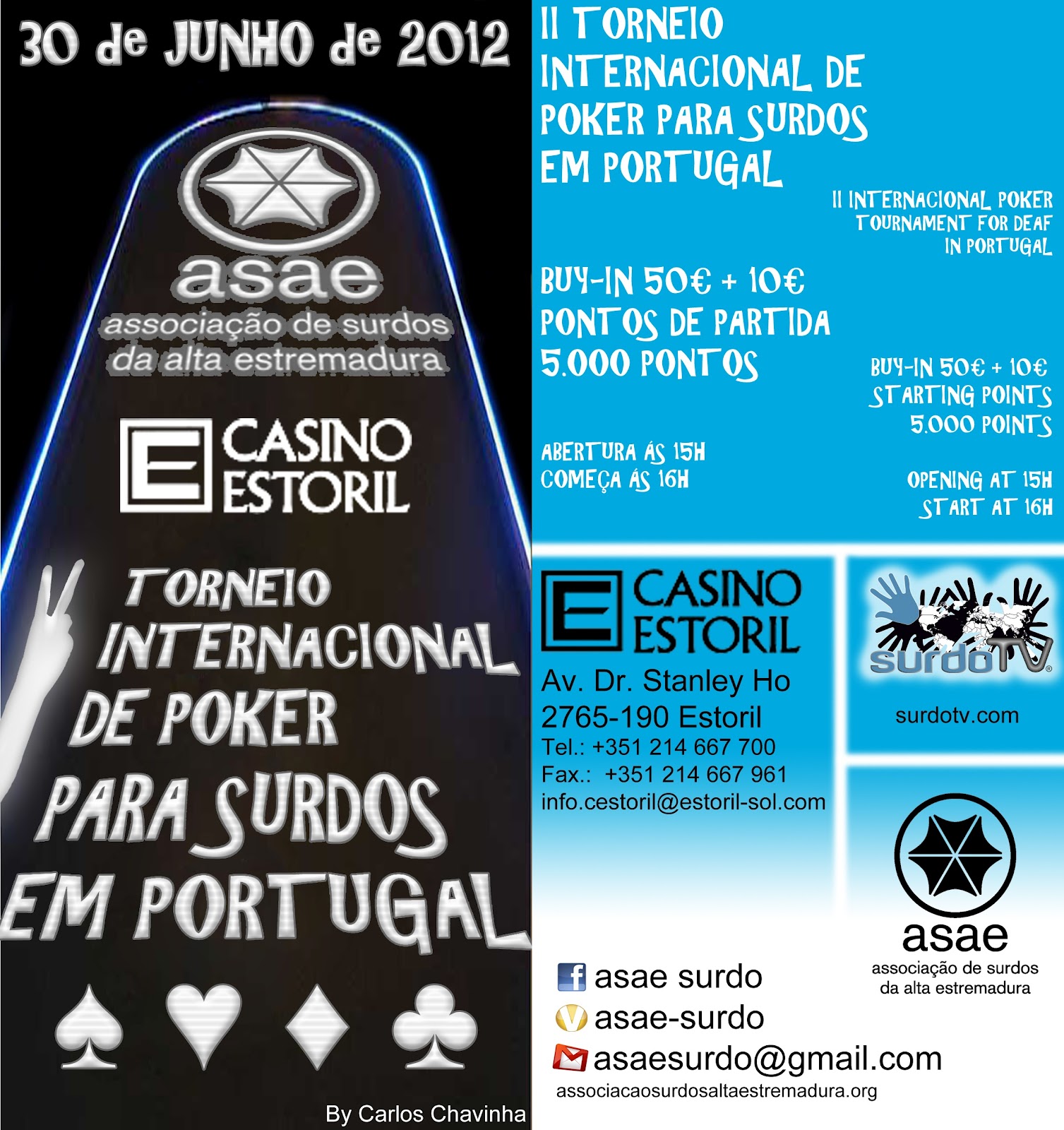 Casino lisboa torneio de poker