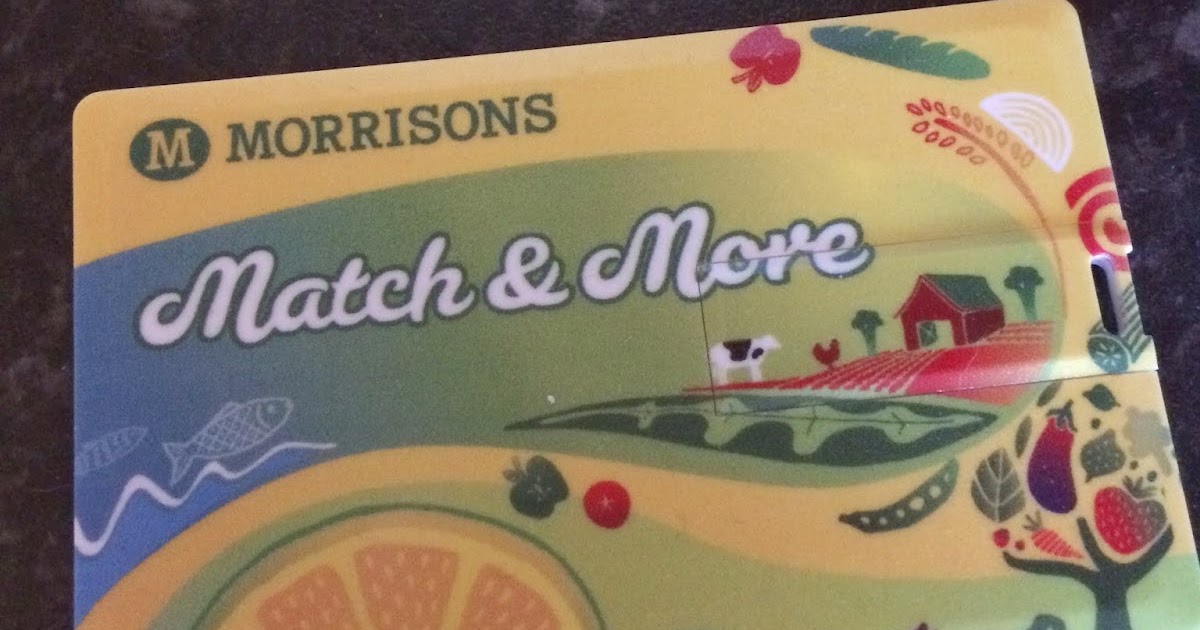 Match and More the new loyalty card from Morrisons madmumof7