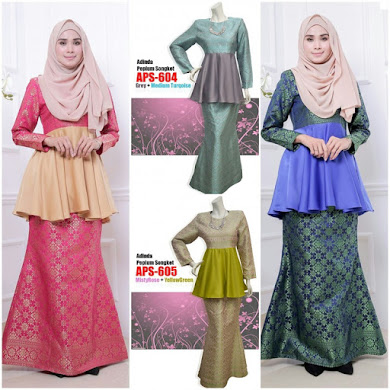 BAJU ADINDA PEPLUM SONGKET