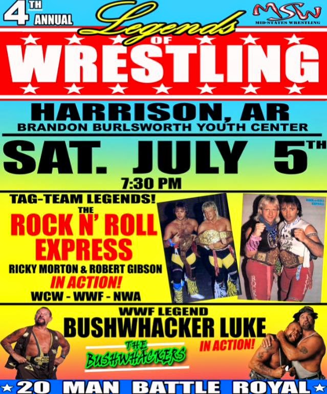 Wrestling News Center MidStates Wrestling's 4th Annual "Legends of