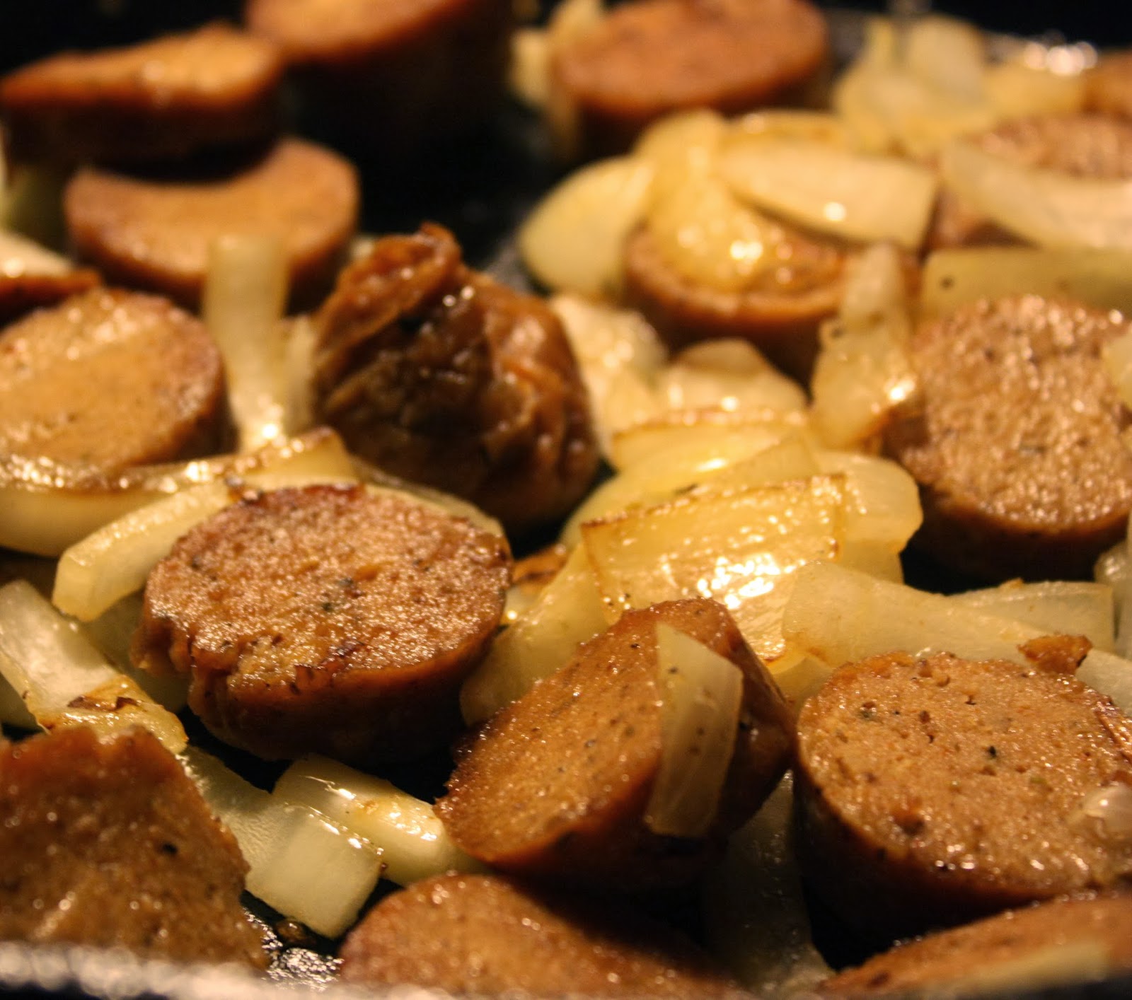 The Peaceful Vegan RECIPE Pierogies and Kielbasa, Vegetarian Style