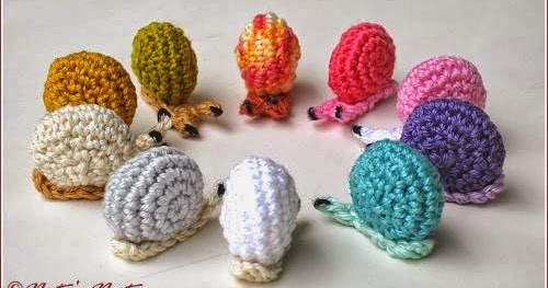 AWESOME NEEDLES: PATRoN AMIGURUMI CARACOL