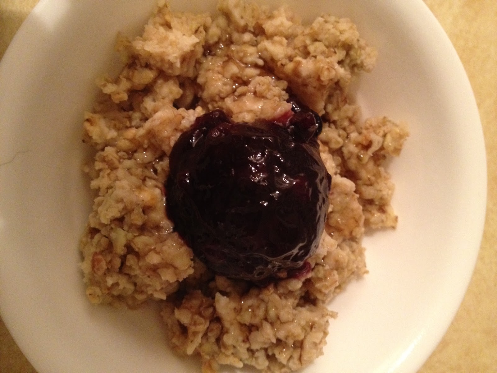 Brandi's Oatmeal & Egg White Scramble Bariatric Foodie