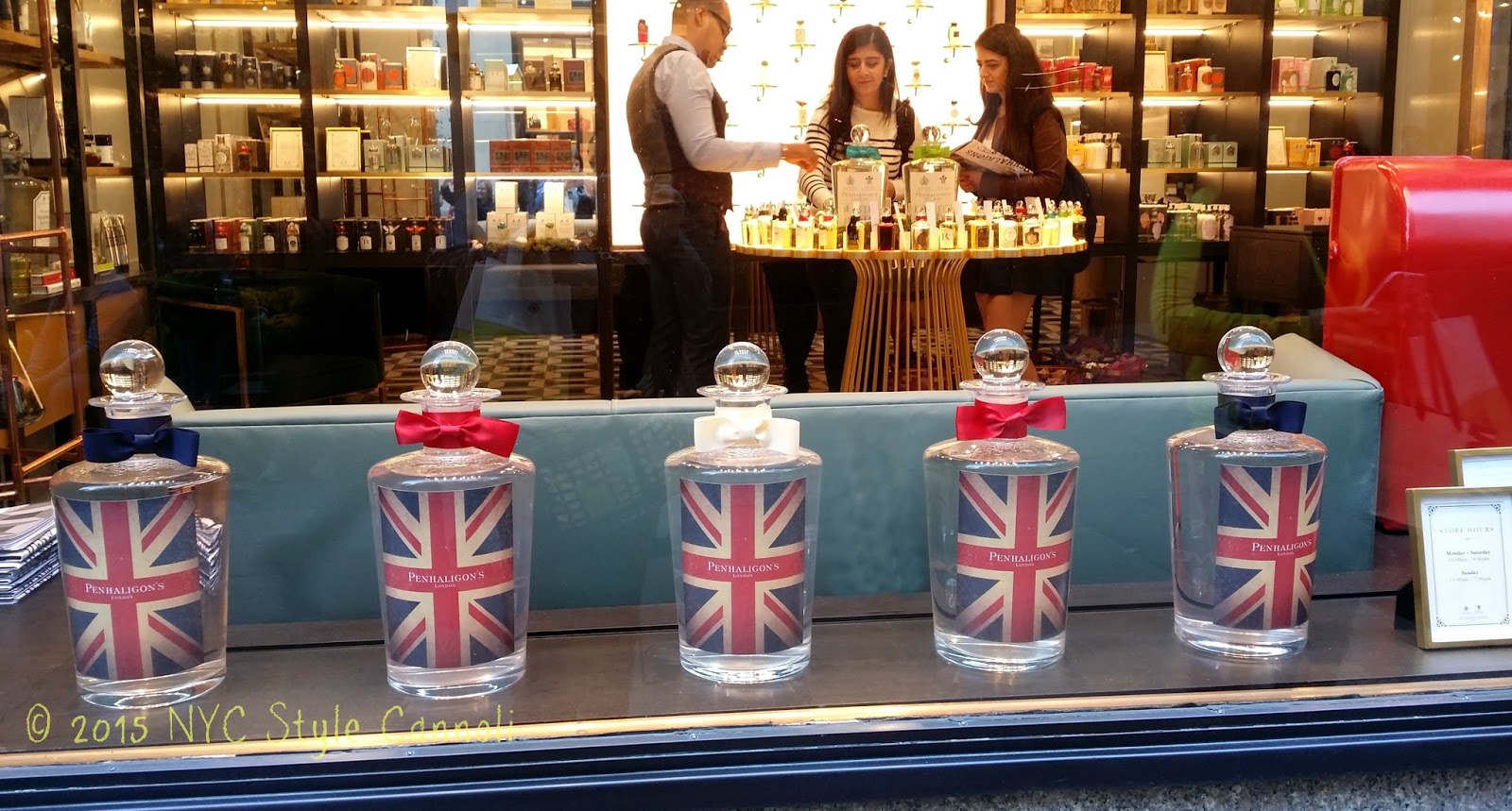 Penhaligon's at Rockefeller Center NYC, Style & a little Cannoli