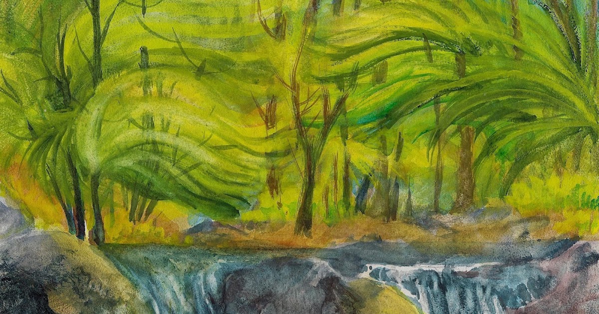 Watercolor on Claybord Claybord Watercolor LifeImitatesDoodles