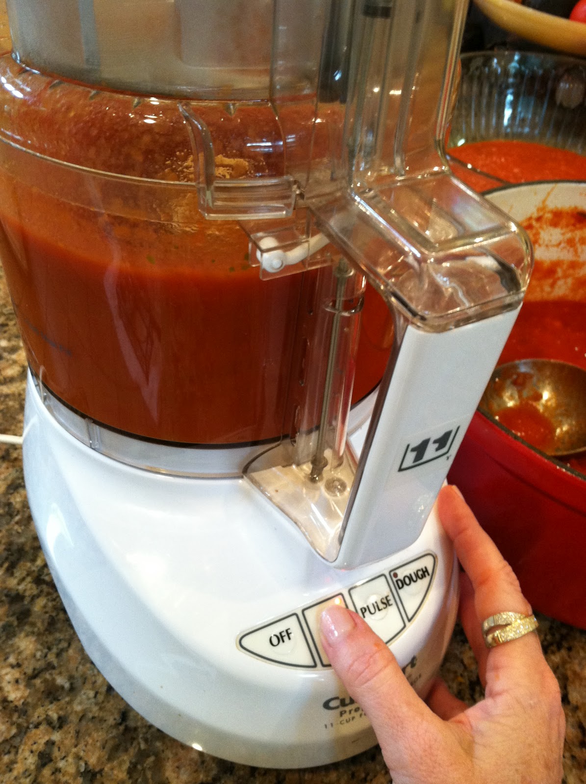 Little Magnolia Kitchen Lightened TomatoBasil Soup