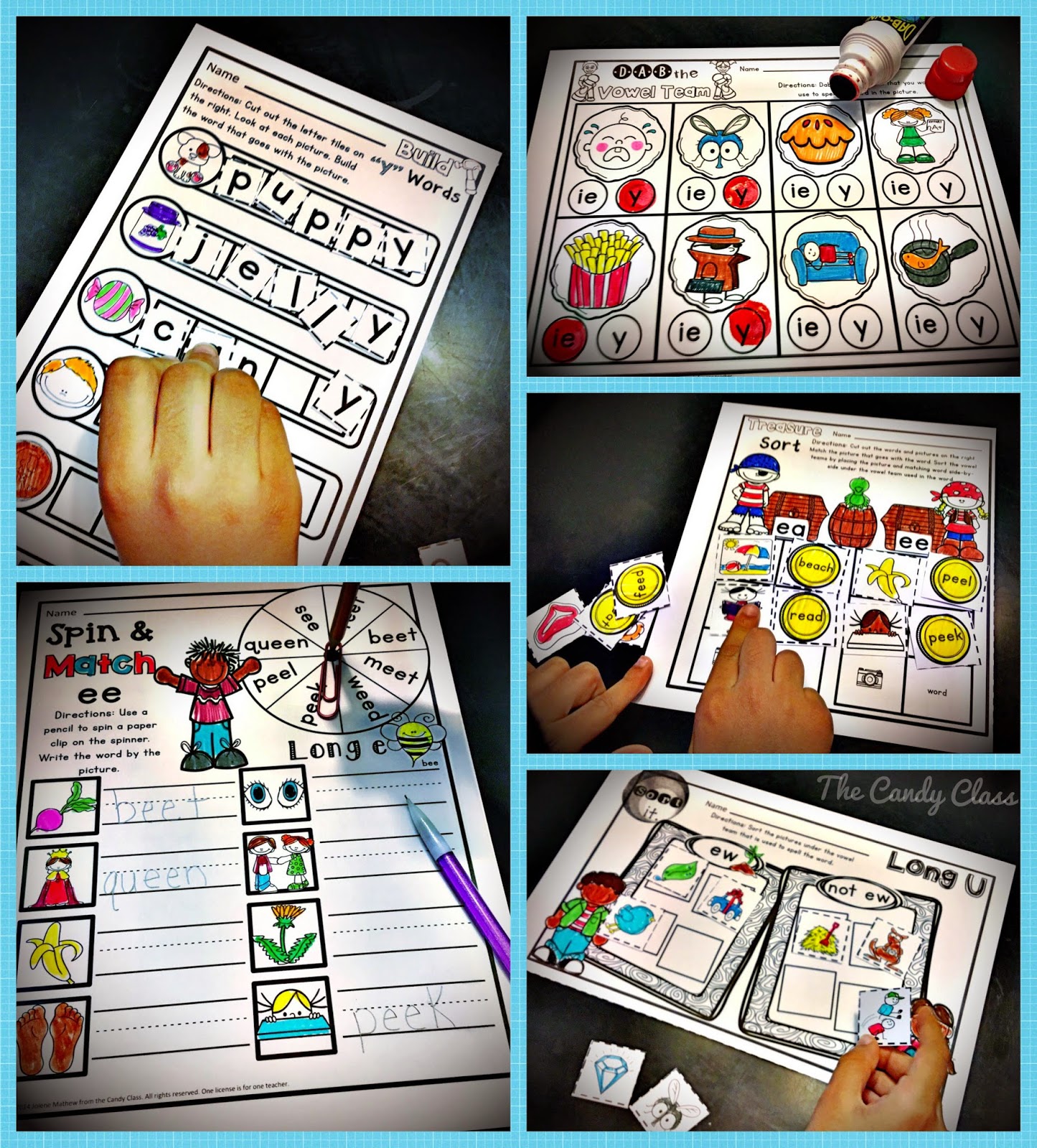 worksheet Vowel Teams Worksheets oa oe ow the vowel teams candy class skills like main point i am trying to make is worksheets should be kept in moderation and children need more than just work