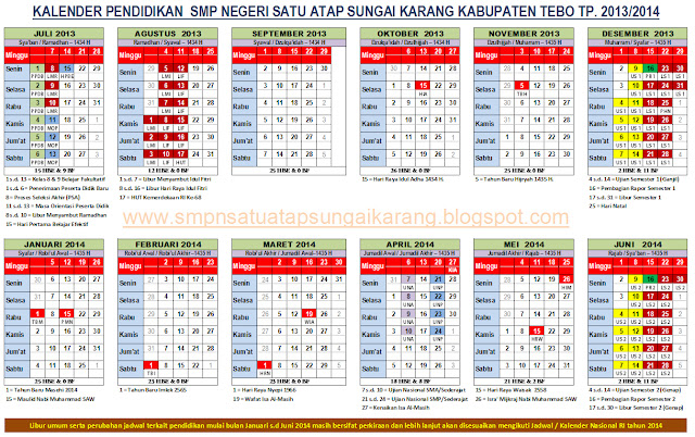 DOWNLOAD KALENDER PENDIDIKAN TAHUN PELAJARAN 2013/2014