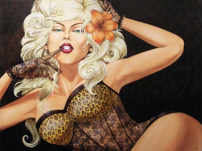 Современная американская художница. Amandalynn Amandalynn