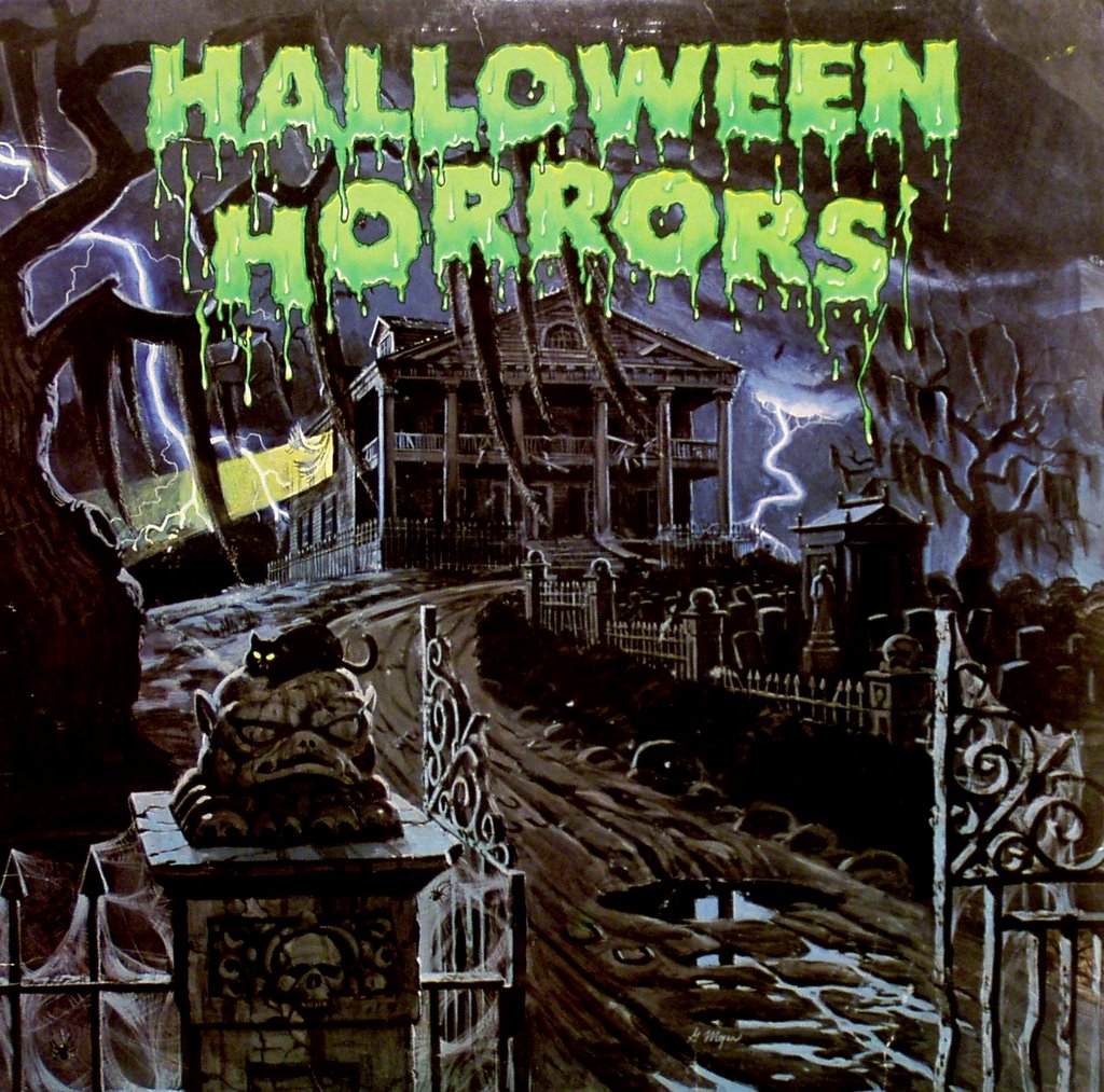 halloween horrors for best results listen to this album in the dark