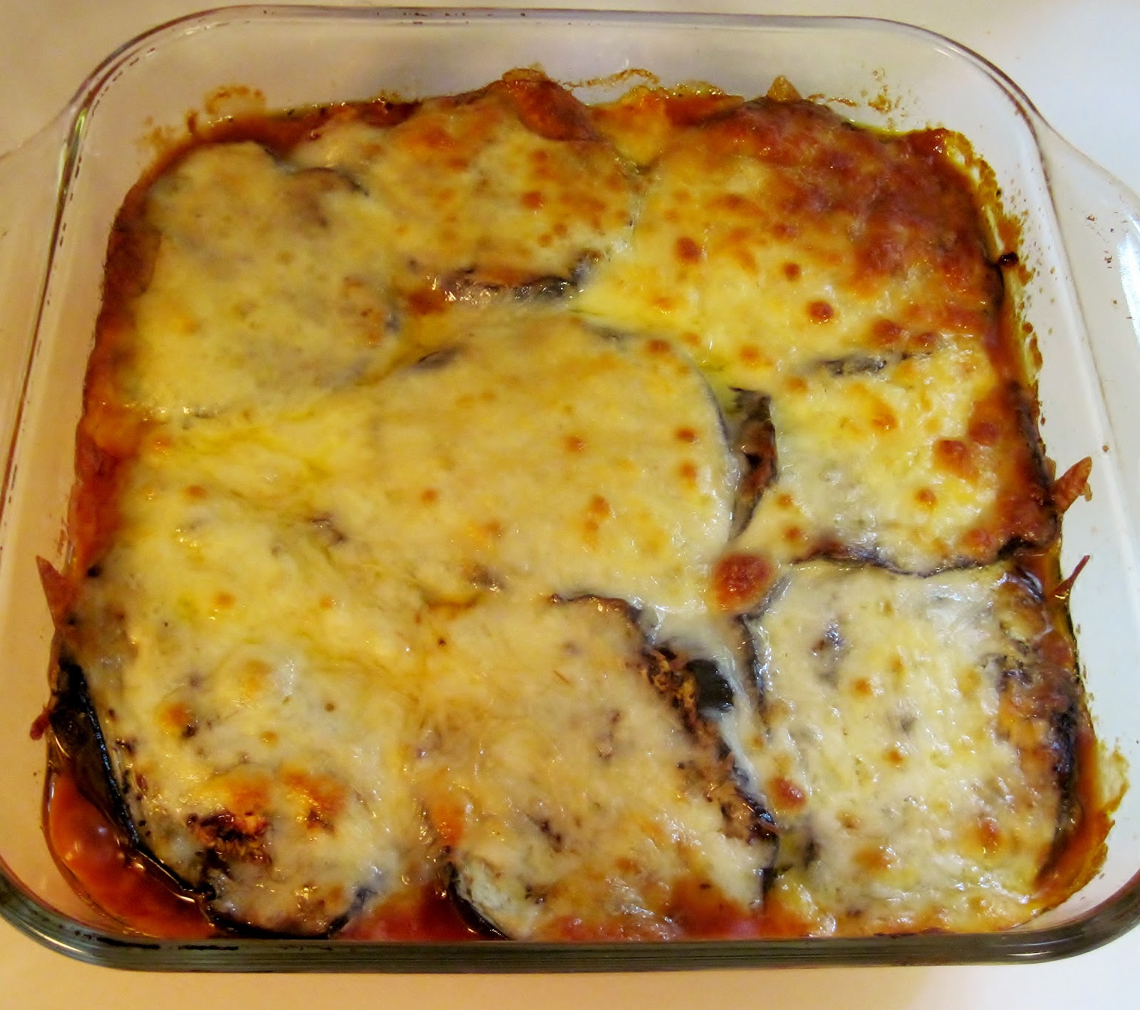 Carolina Sauce Company Healthier Eggplant Parmesan