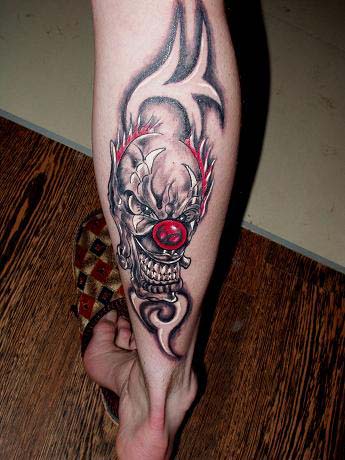clown tattoos designs pictures