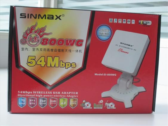 SINMAX 800WG (HACK WEP &WPA)