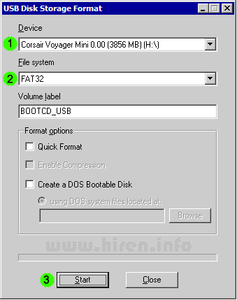 Hiren's BootCD From USB Flash Drive (USB Pen Drive)