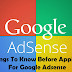 things You Should Do Before Applying For Google Adsense