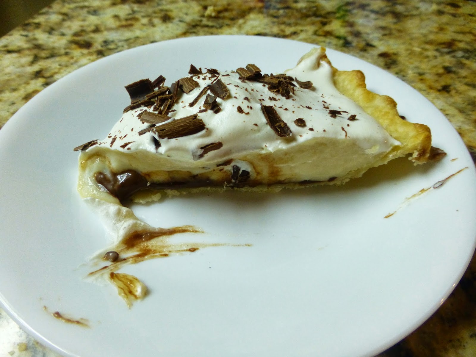 Emma's Kitchen Black Bottom Banana Cream Pie