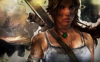 Tomb Rider 2012 Game Tuff Chick Young Beauty HD Wallpaper Gaming