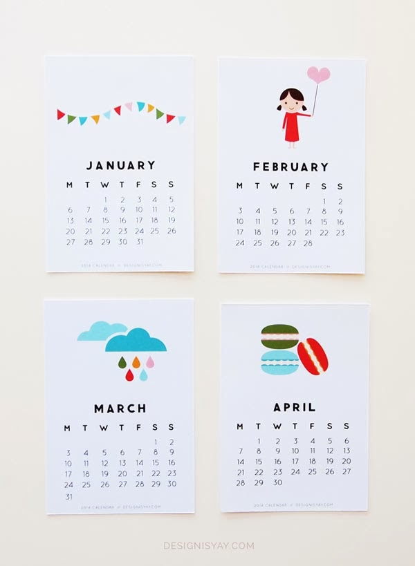 free printable calendar