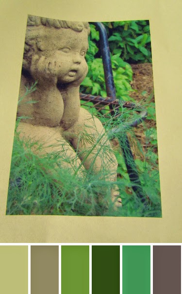 Garden Angel ColorBoard No. 28 - Marty Mason Garden Angel ColorBoard No. 28 - Marty Mason