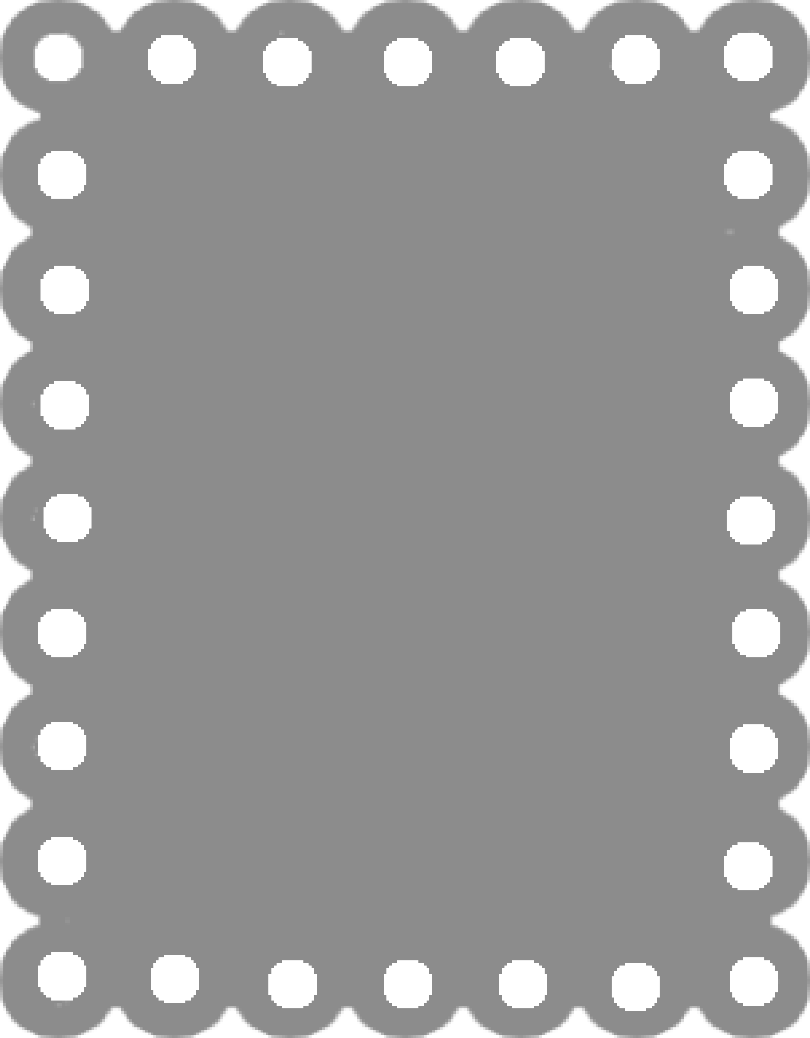 Scallop Rectangle