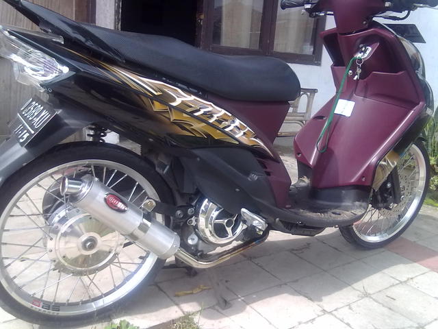 Modif Mio Drag Style | Modifikasi Motor