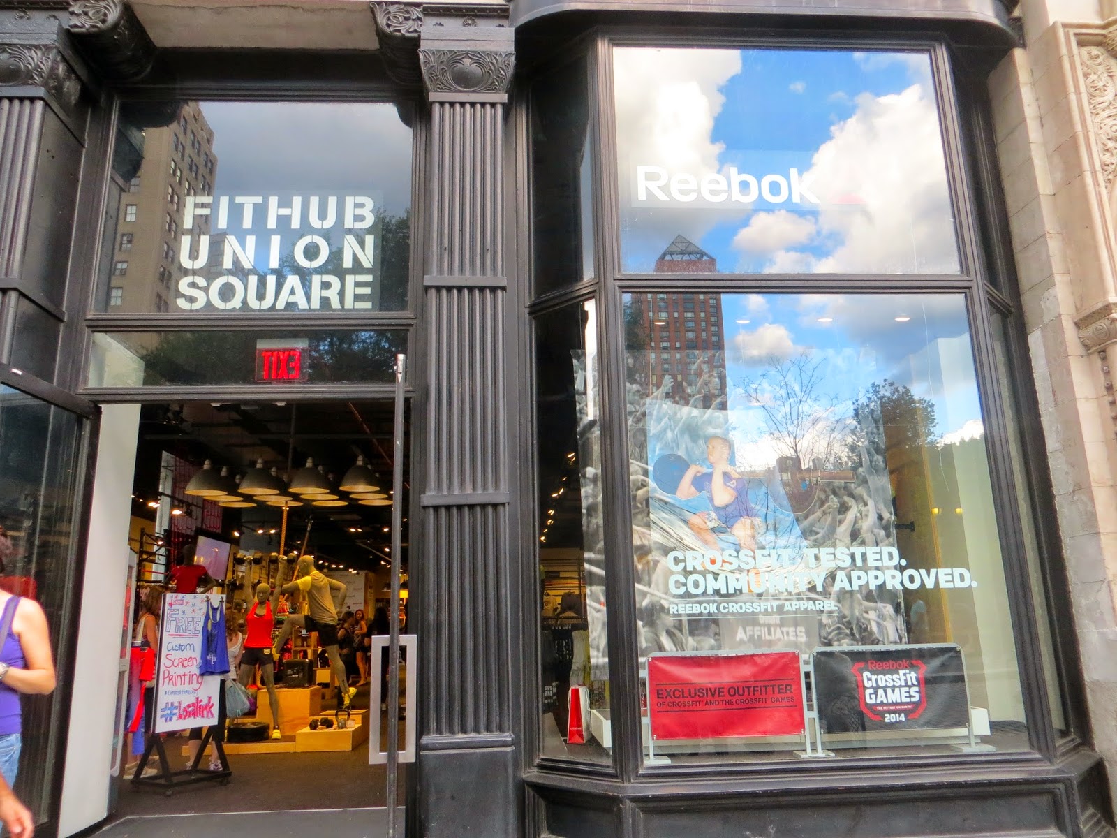 reebok store in manhattan